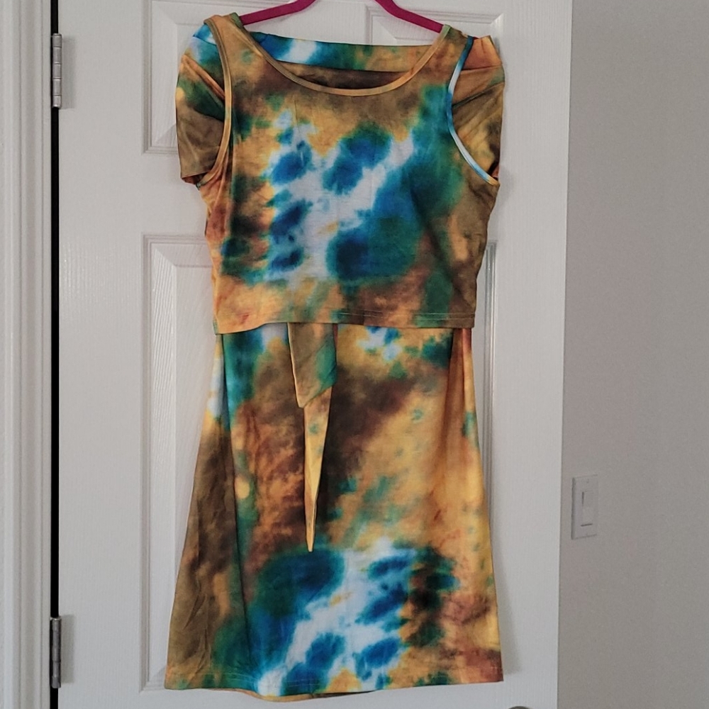 New 2pc skirt set